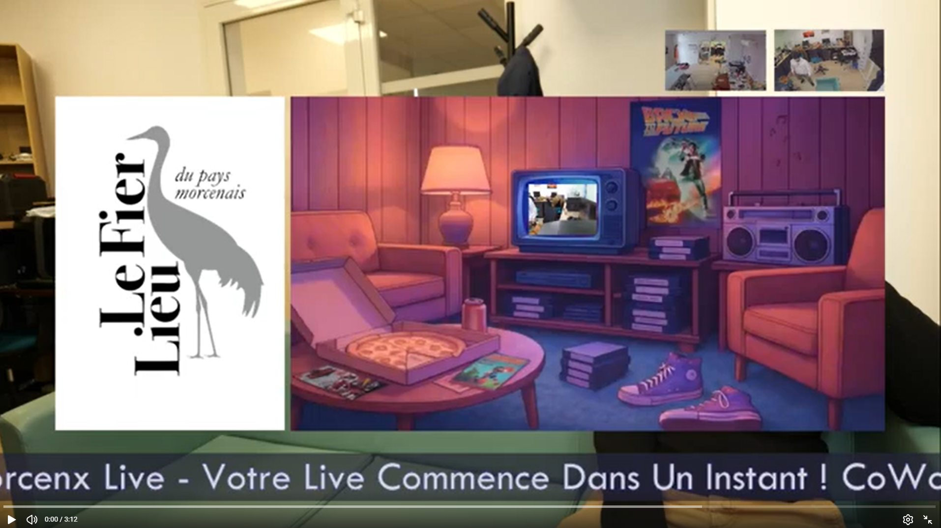 🎬 Première au CoWorcenx : notre tout premier live !