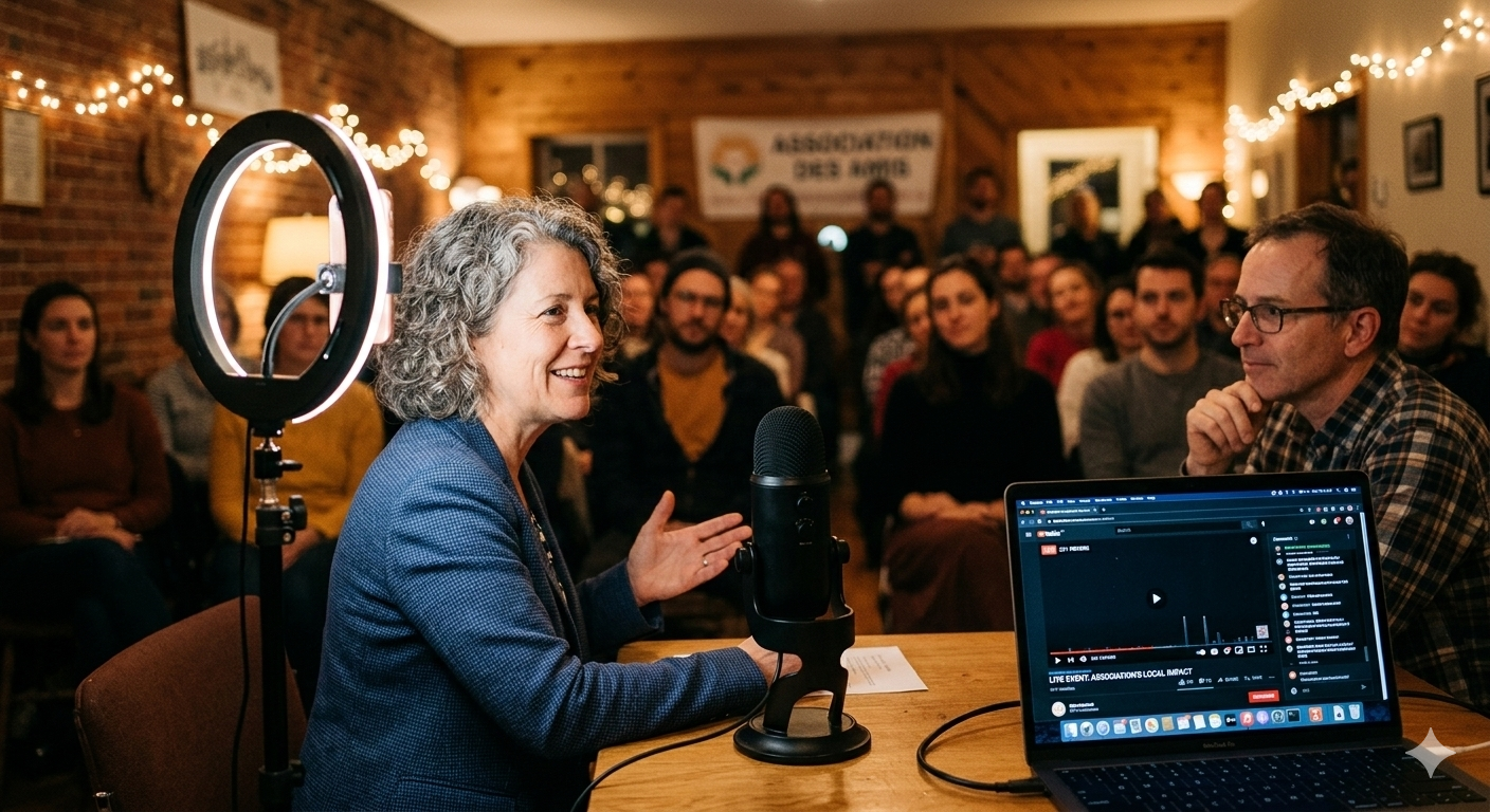 Diffuser vos événements en live : le setup vidéo accessible aux associations